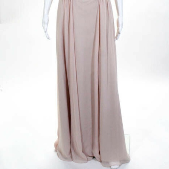 Lauren Ralph Lauren Silk NEW Zip Sweetheart Dress size 12 - Picture 2 of 8